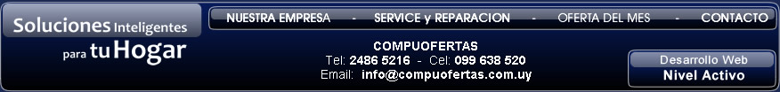 Compuofertas - Venta y Reparación de Artículos Informáticos - Service de PC , Reparación de PC , Reparación de Monitores , Venta de PC , Venta de Monitores , Reparación de Impresoras , Venta de Artículos Informáticos , Venta y reparación de PC 